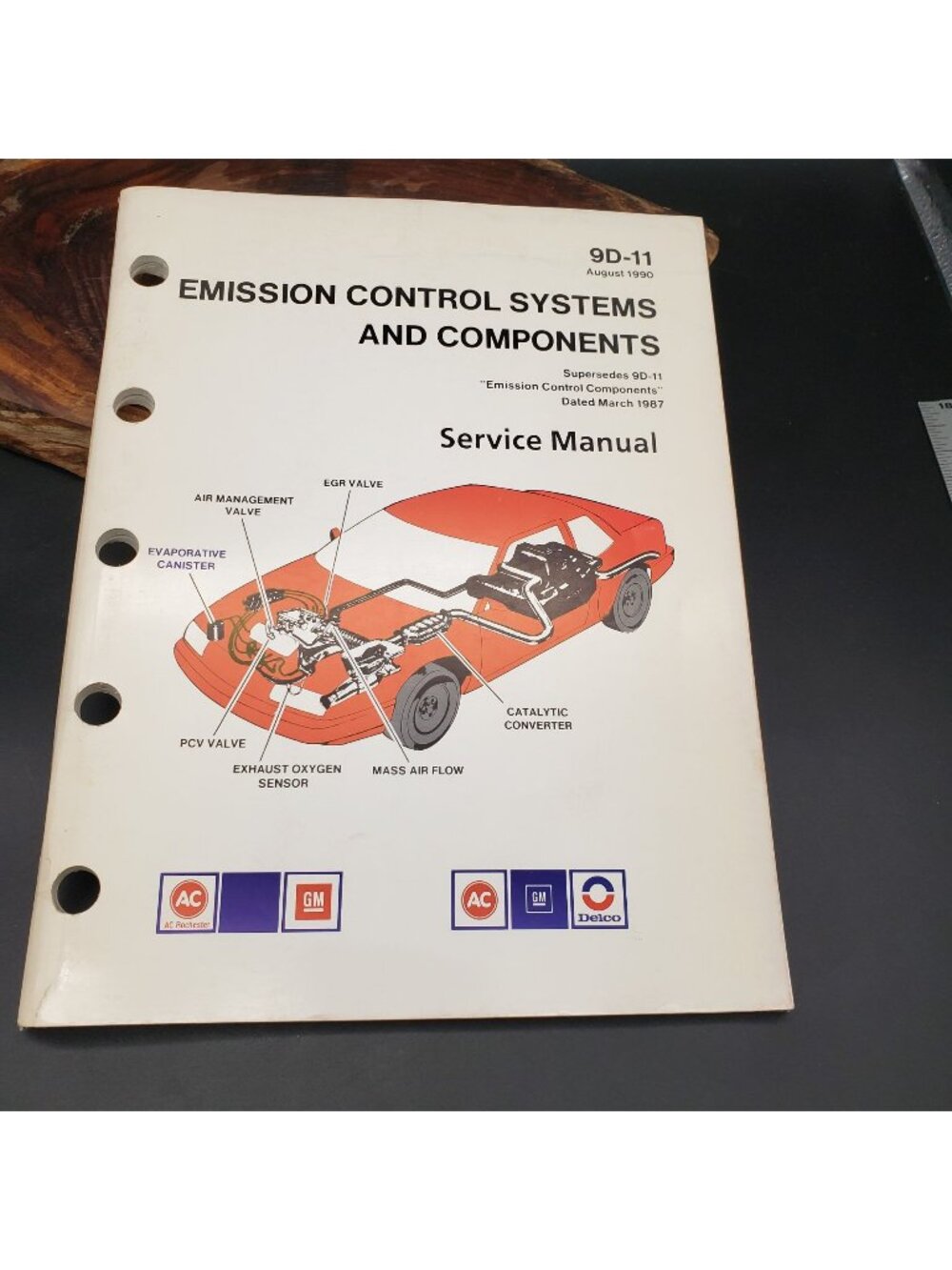 1990 GM Emission Control Systems Components Service Manual 9D-11 OEM